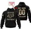 Zero Fox Given Gold - Custom Name Racing - Kawasaki