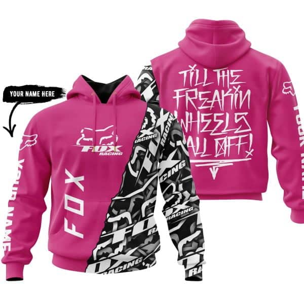 Till The Freakin Wheel Fall Off – Fox Racing – Bright Pink