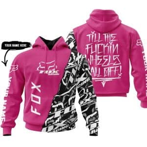 Till The Fuckin Wheel Fall Off – Fox Racing – Bright Pink
