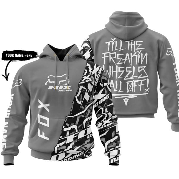 Till The Freakin Wheel Fall Off – Fox Racing – Grey