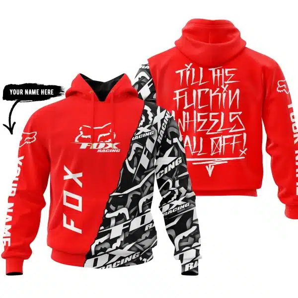 Till The Fuckin Wheel Fall Off – Fox Racing – Red