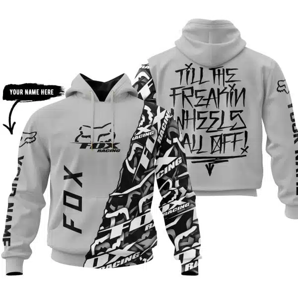 Till The Freakin Wheel Fall Off – Fox Racing – Silver