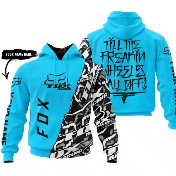Till The Freakin Wheel Fall Off – Fox Racing – Sky Blue