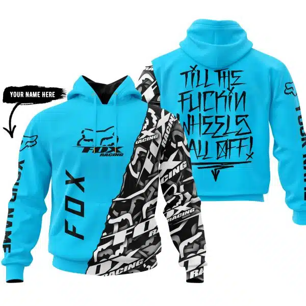 Till The Fuckin Wheel Fall Off – Fox Racing – Sky Blue