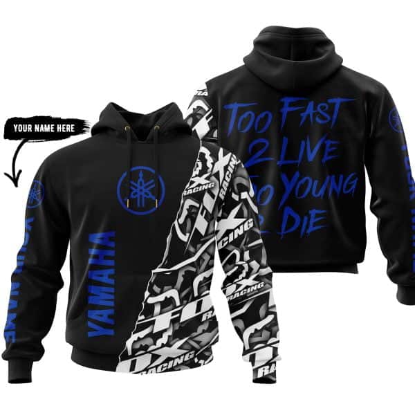 Too Fast To Live Too Young To Die - Yamaha - Custom name - Blue