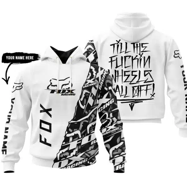 Till The Fuckin Wheel Fall Off – Fox Racing – White