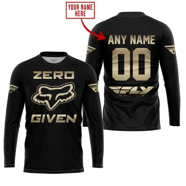 Zero Fox Given Gold - Custom Name Racing - Fly Racing - Image 5