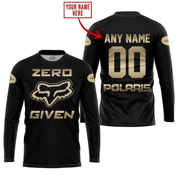 Zero Fox Given Gold - Custom Name Racing - Polaris - Image 5