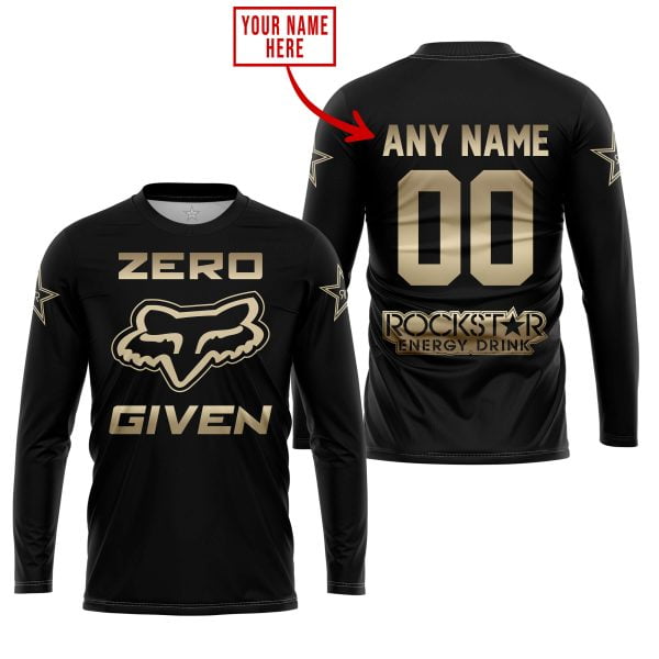 Zero Fox Given Gold - Custom Name Racing - Seadoo - Image 5