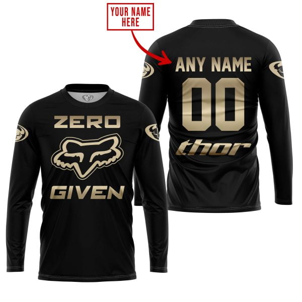 Zero Fox Given Gold - Custom Name Racing - Thor - Image 5