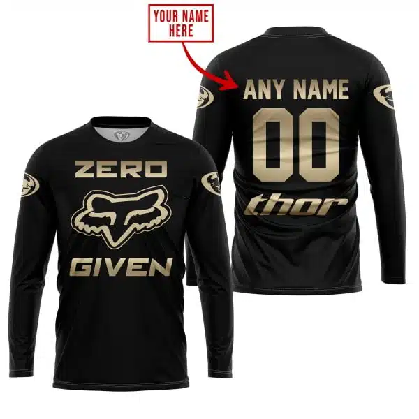Zero Fox Given Gold - Custom Name Racing - Thor - Image 5