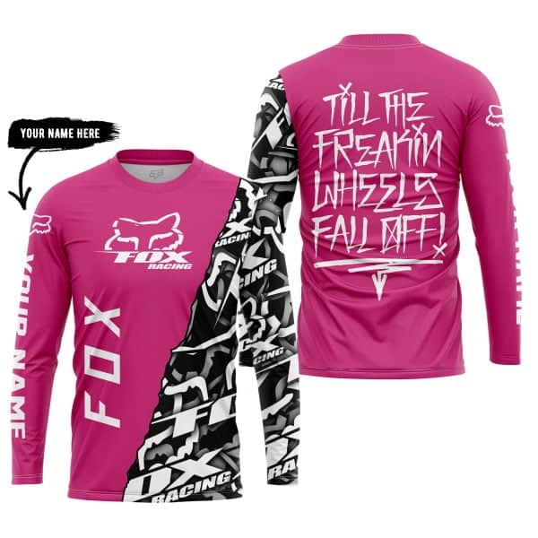 Till The Freakin Wheel Fall Off – Fox Racing – Bright Pink - Image 5