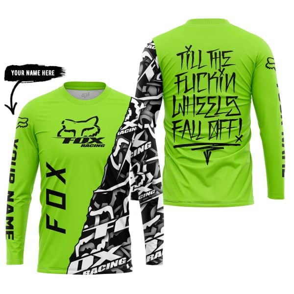 Till The Fuckin Wheel Fall Off – Fox Racing – Green - Image 5