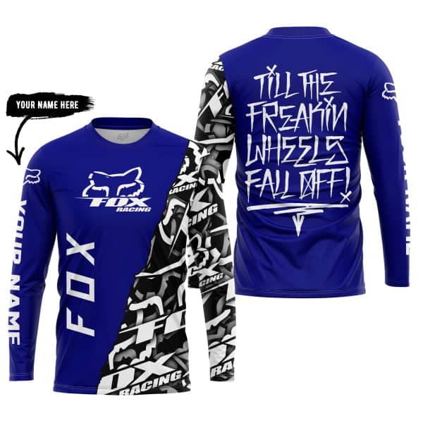 Till The Freakin Wheel Fall Off – Fox Racing – Navy - Image 5