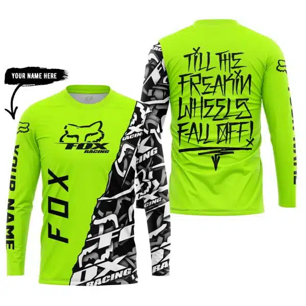 Till The Freakin Wheel Fall Off – Fox Racing – Neon - Image 5