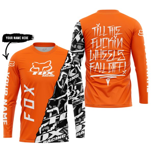 Till The Fuckin Wheel Fall Off – Fox Racing – Orange - Image 5