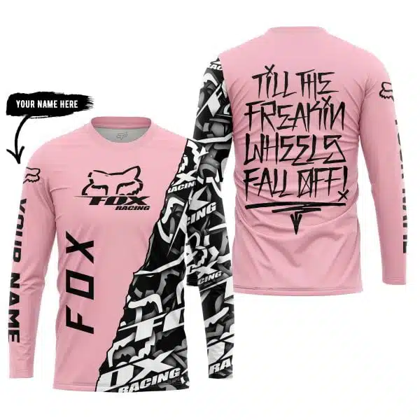 Till The Freakin Wheel Fall Off – Fox Racing – Pink - Image 5