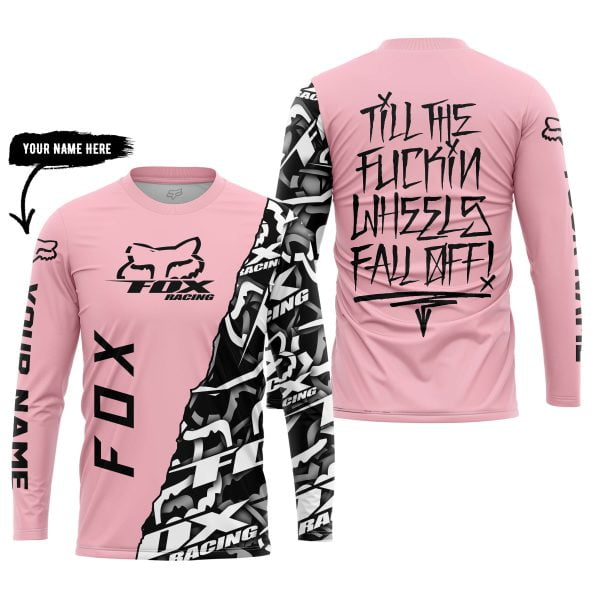 Till The Fuckin Wheel Fall Off – Fox Racing – Pink - Image 5