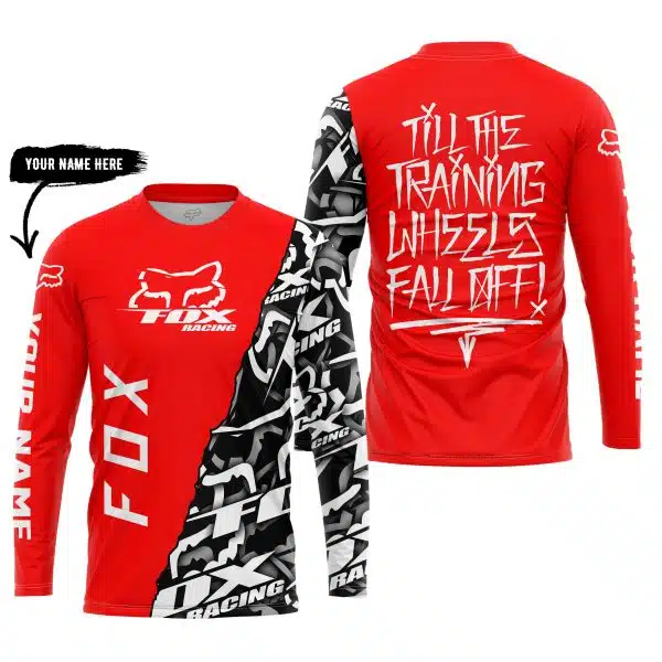 Till The Training Wheel Fall Off – Fox Racing – Red - Image 5