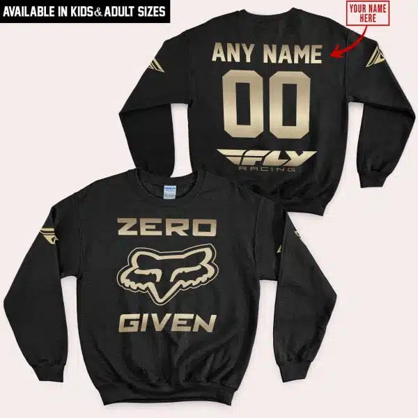 Zero Fox Given Gold - Custom Name Racing - Fly Racing - Image 4