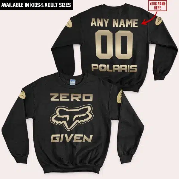 Zero Fox Given Gold - Custom Name Racing - Redbull - Image 4