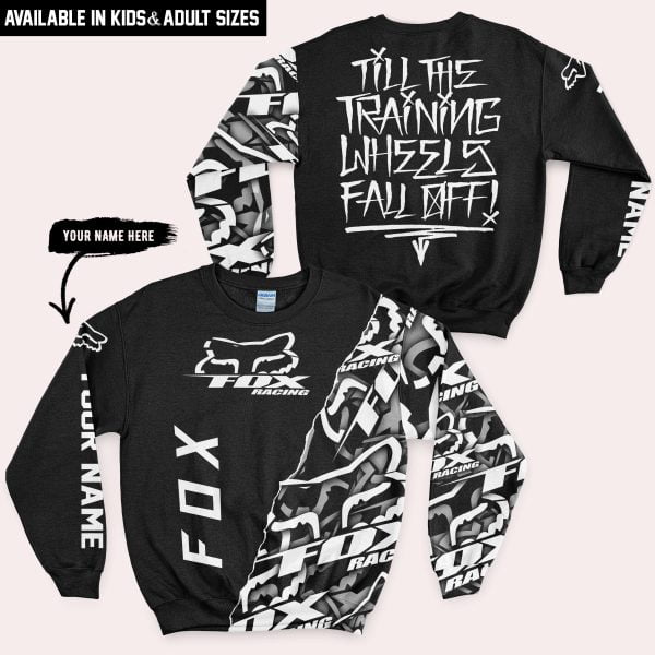 Till The Training Wheel Fall Off – Fox Racing – Black - Image 4