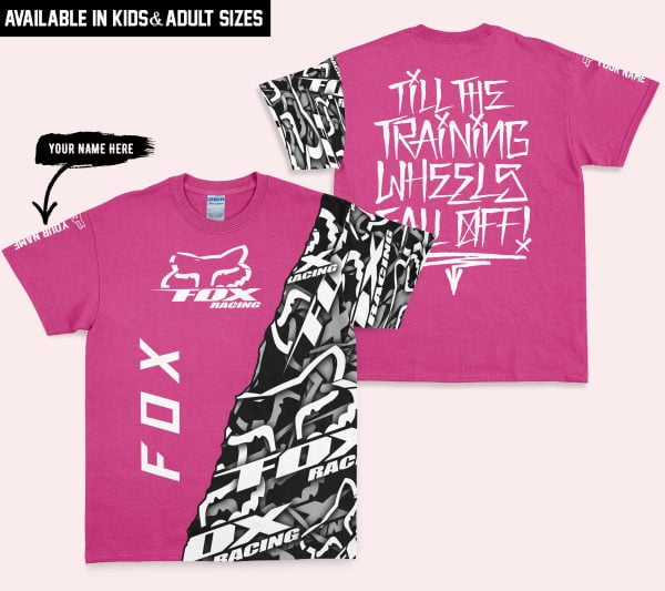 Till The Training Wheel Fall Off – Fox Racing – Bright Pink - Image 3