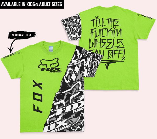 Till The Fuckin Wheel Fall Off – Fox Racing – Green - Image 3
