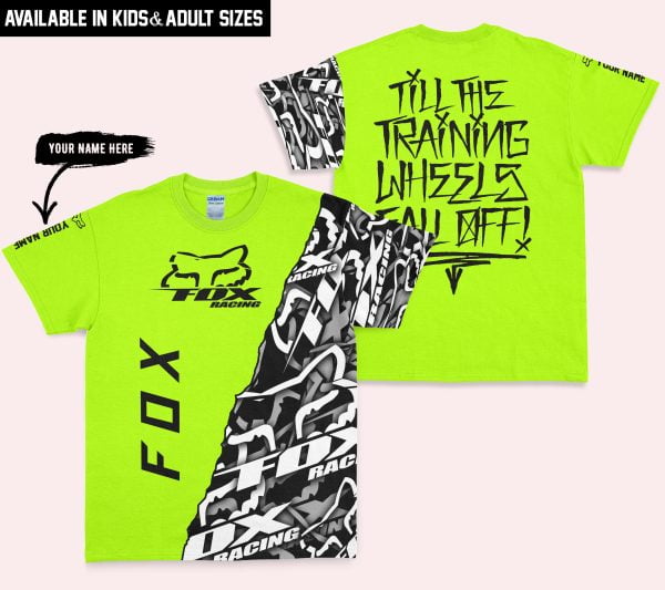 Till The Training Wheel Fall Off – Fox Racing – Neon - Image 3