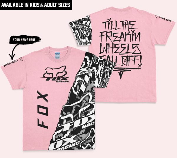 Till The Freakin Wheel Fall Off – Fox Racing – Pink - Image 3