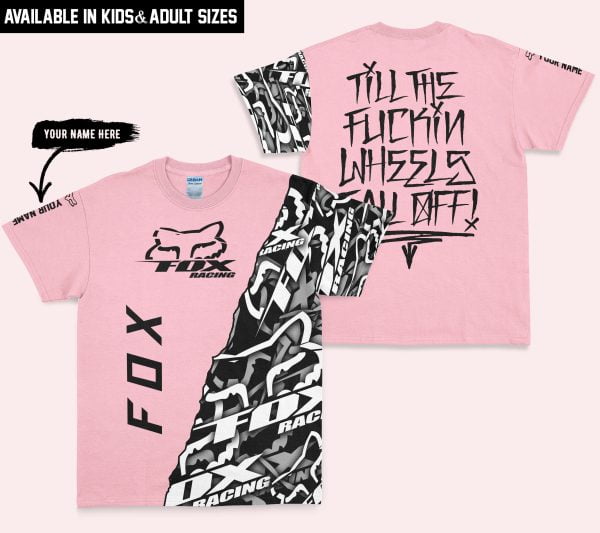 Till The Fuckin Wheel Fall Off – Fox Racing – Pink - Image 3