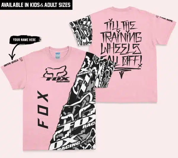 Till The Training Wheel Fall Off – Fox Racing – Pink - Image 3