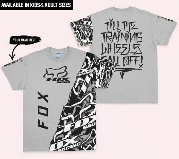 Till The Training Wheel Fall Off – Fox Racing – Silver - Image 3