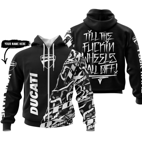 Till The Fuckin Wheel Fall Off – Ducati - Image 2