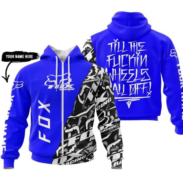 Till The Fuckin Wheel Fall Off – Fox Racing – Blue - Image 2