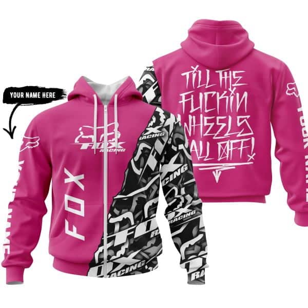 Till The Fuckin Wheel Fall Off – Fox Racing – Bright Pink - Image 2