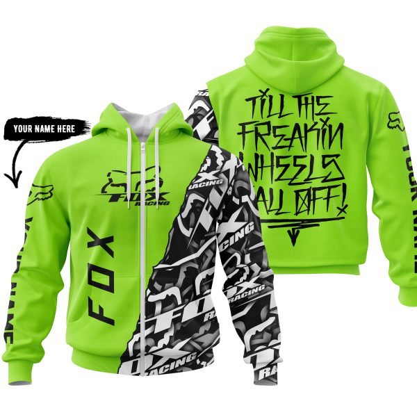 Till The Freakin Wheel Fall Off – Fox Racing – Green - Image 2