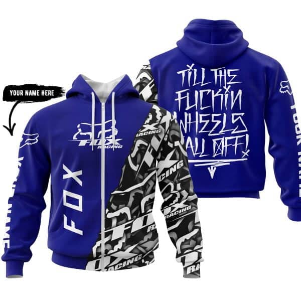 Till The Fuckin Wheel Fall Off – Fox Racing – Navy - Image 2