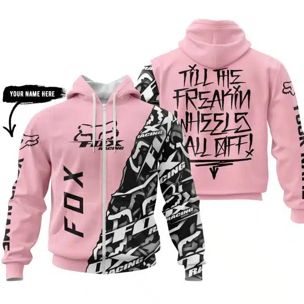 Till The Freakin Wheel Fall Off – Fox Racing – Pink - Image 2