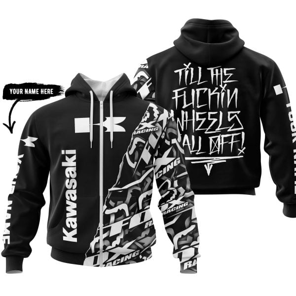 Till The Fuckin Wheel Fall Off – Kawasaki - Image 2