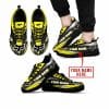 Premium Mx Sneakers - Custom Name - Fox Racing  - Yellow Black