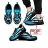 Premium Mx Sneakers - Custom Name - Fox Racing  - Sky Blue - Black