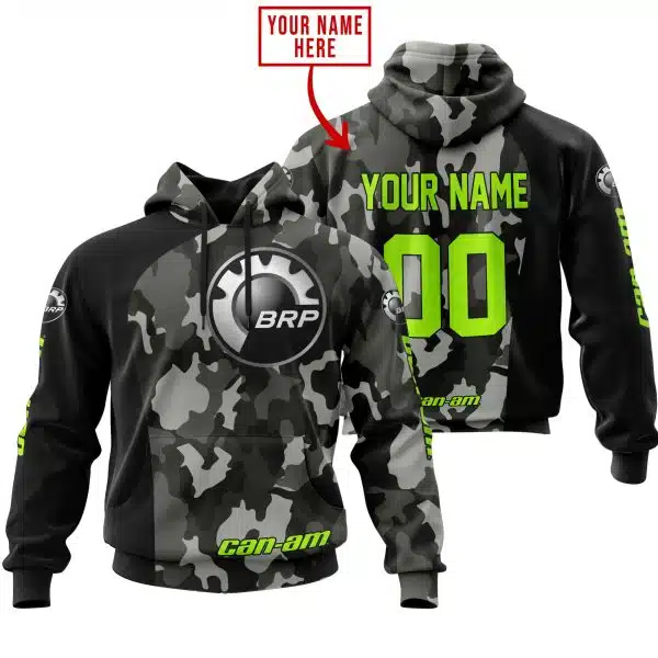Can-Am Neon Racing Camo | Custom Name Racing | Kid & Adult
