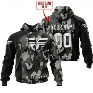 Fly Racing Camo | Custom Name Racing | Kid & Adult