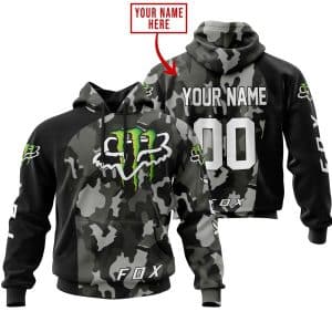 Fox Monster Racing Camo | Custom Name Racing | Kid & Adult