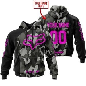 Fox Racing Pink Camo | Custom Name Racing | Kid & Adult