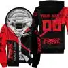 Make Life A Ride Just Send It – Suzuki V2 - Fleece Zip Hoodie