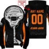 Custom Name Racing - Limited Edition - Can Am - Orange - Fleece Zip Hoodie