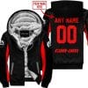 Custom Name Racing - Limited Edition - Can Am - Red - Fleece Zip Hoodie