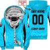 Custom Name Racing - Limited Edition - Can Am - Sky Blue V2 - Fleece Zip Hoodie